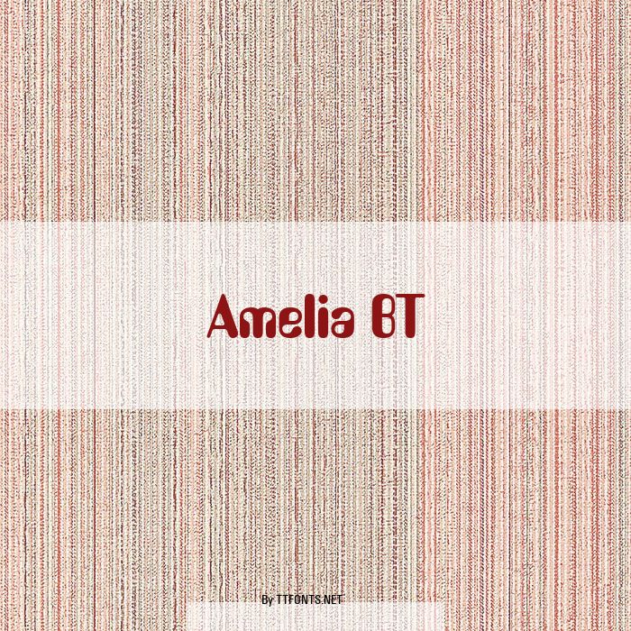 Amelia BT example